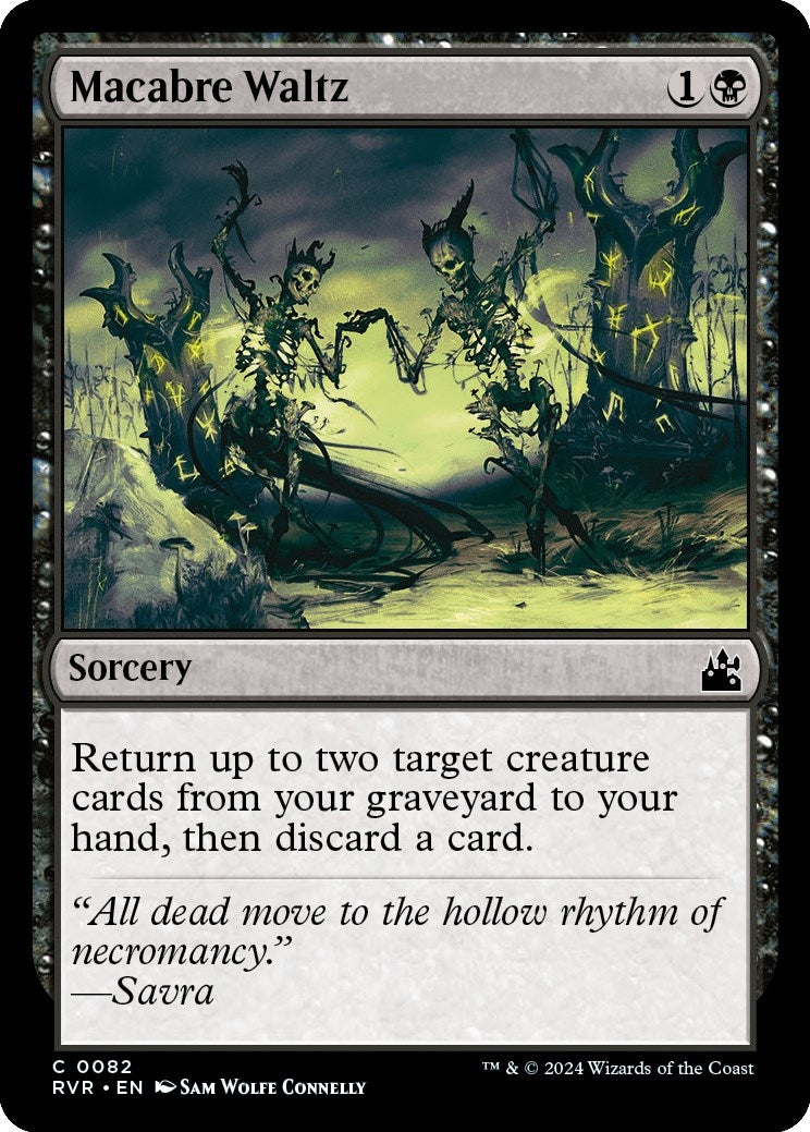 Image for Macabre Waltz (82) (RVR) - Magic: The Gathering