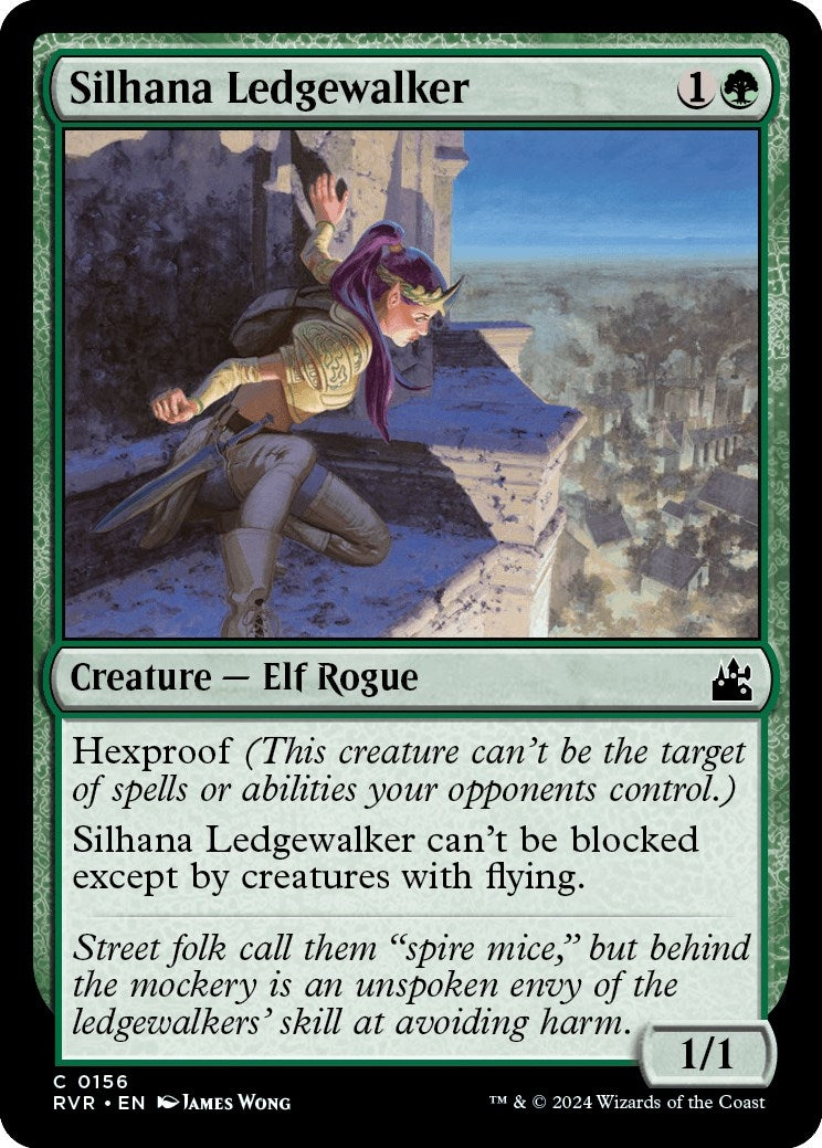 Image for Silhana Ledgewalker (156) (RVR) - Magic: The Gathering