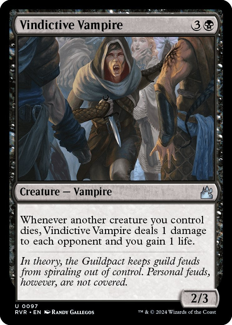 Image for Vindictive Vampire (97) (RVR) - Magic: The Gathering