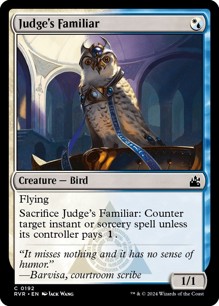 Image for Judge's Familiar (192) (RVR) - Magic: The Gathering