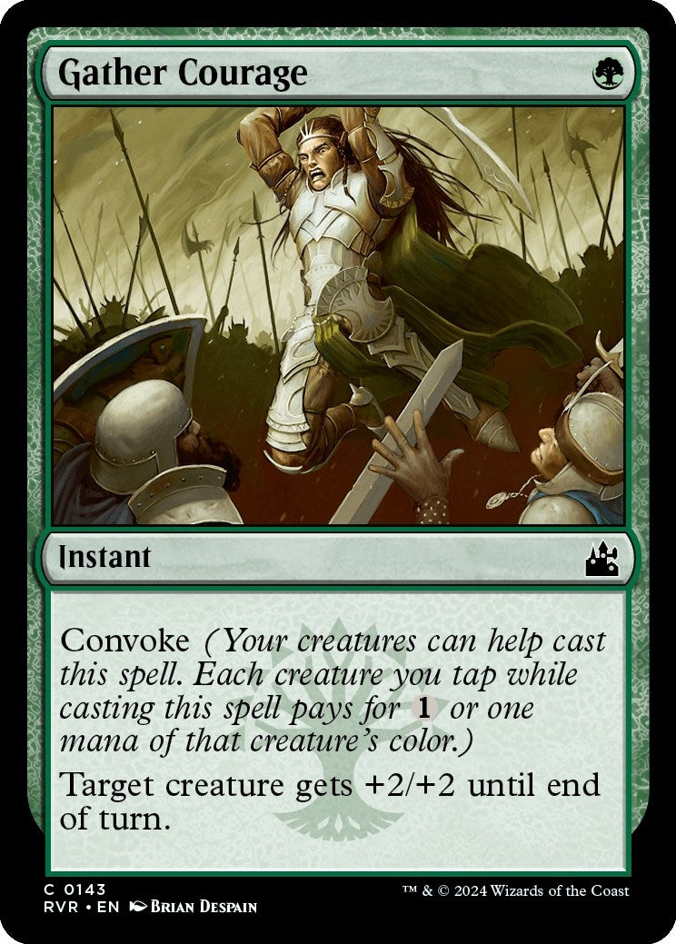 Image for Gather Courage (143) (RVR) - Magic: The Gathering