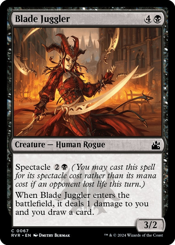 Image for Blade Juggler (67) (RVR) - Magic: The Gathering