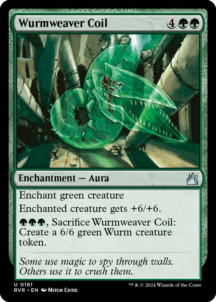 Image for Wurmweaver Coil (161) (RVR) - Magic: The Gathering