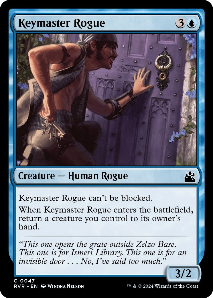 Image for Keymaster Rogue (47) (RVR) - Magic: The Gathering
