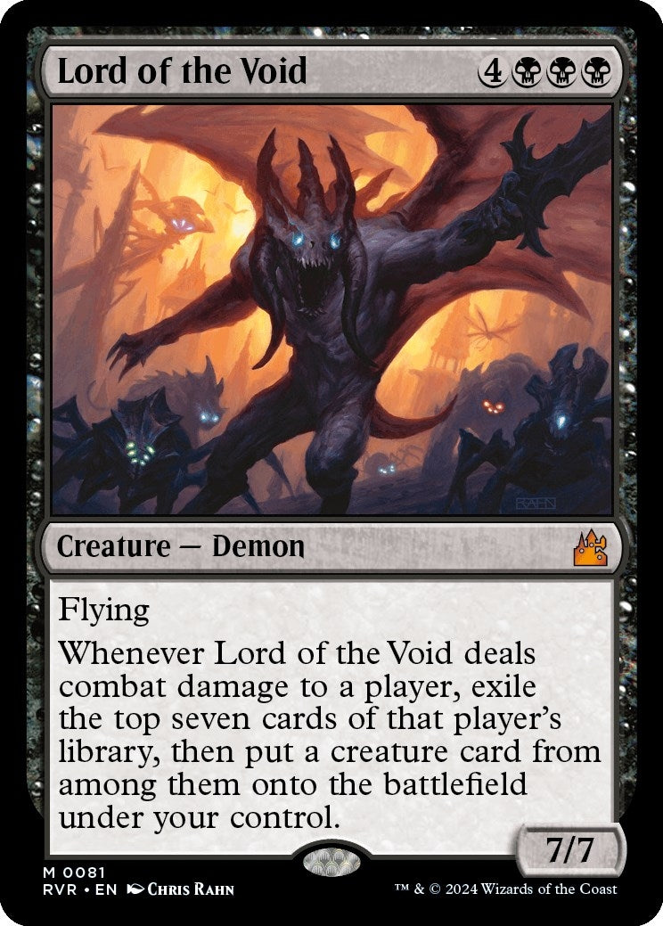 Image for Lord of the Void (81) (RVR) - Magic: The Gathering