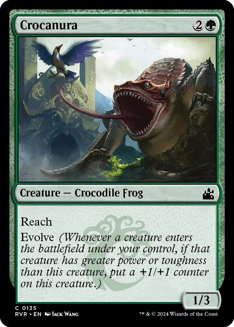 Image for Crocanura (135) (RVR) - Magic: The Gathering