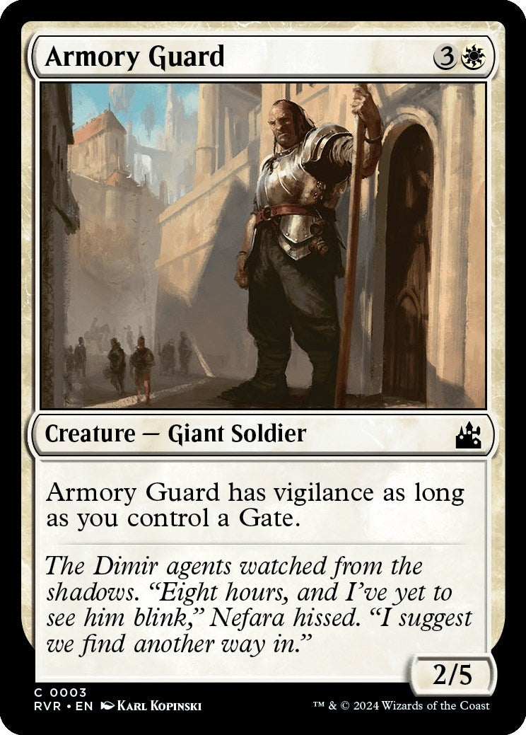 Image for Armory Guard (3) (RVR) - Magic: The Gathering