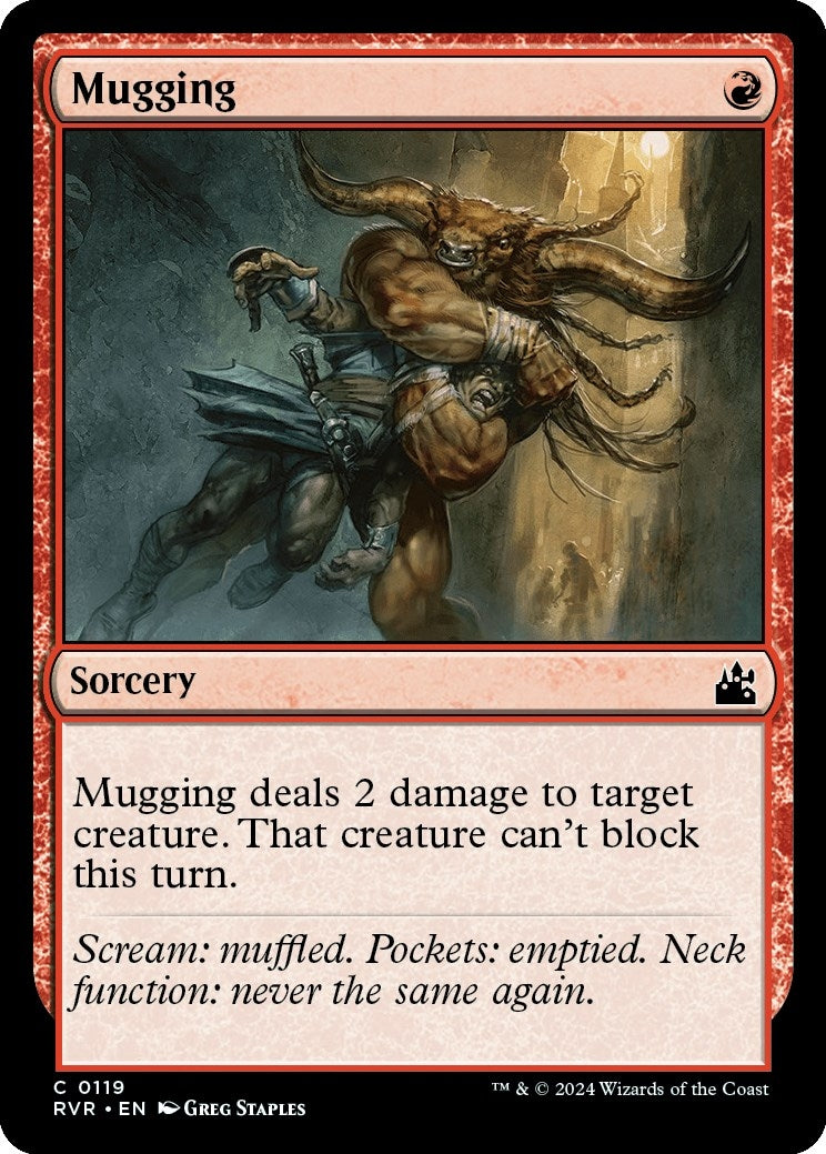 Image for Mugging (119) (RVR) - Magic: The Gathering