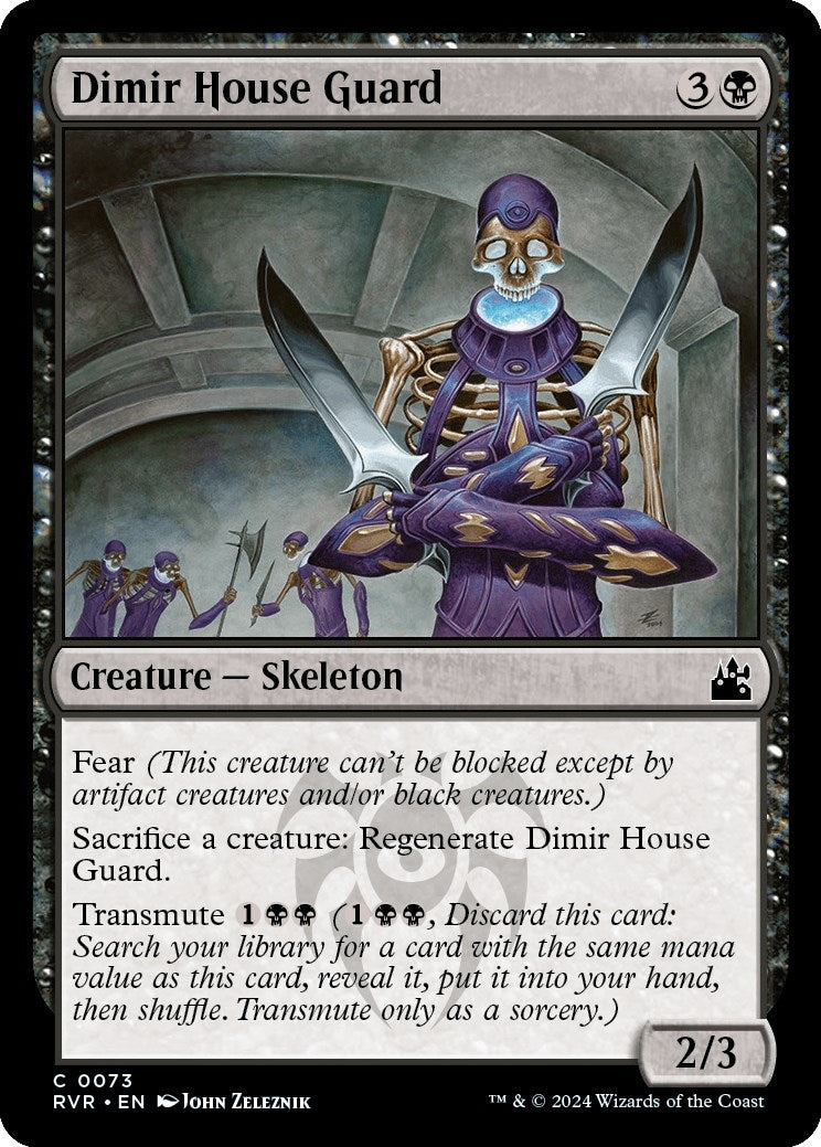 Image for Dimir House Guard (73) (RVR) - Magic: The Gathering