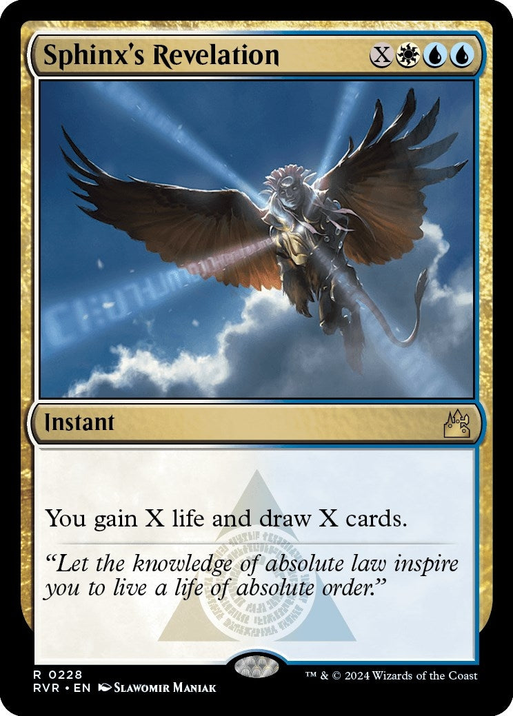 Image for Sphinx's Revelation (228) (RVR) - Magic: The Gathering