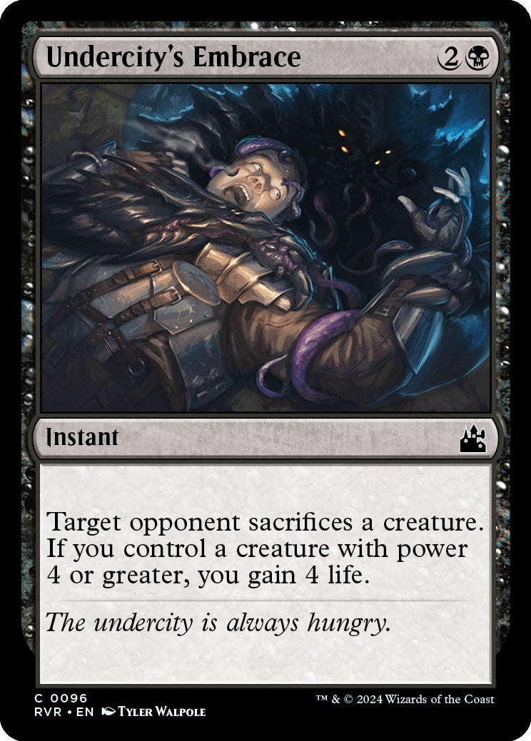Image for Undercity's Embrace (96) (RVR) - Magic: The Gathering