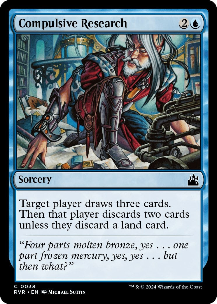 Image for Compulsive Research (38) (RVR) - Magic: The Gathering