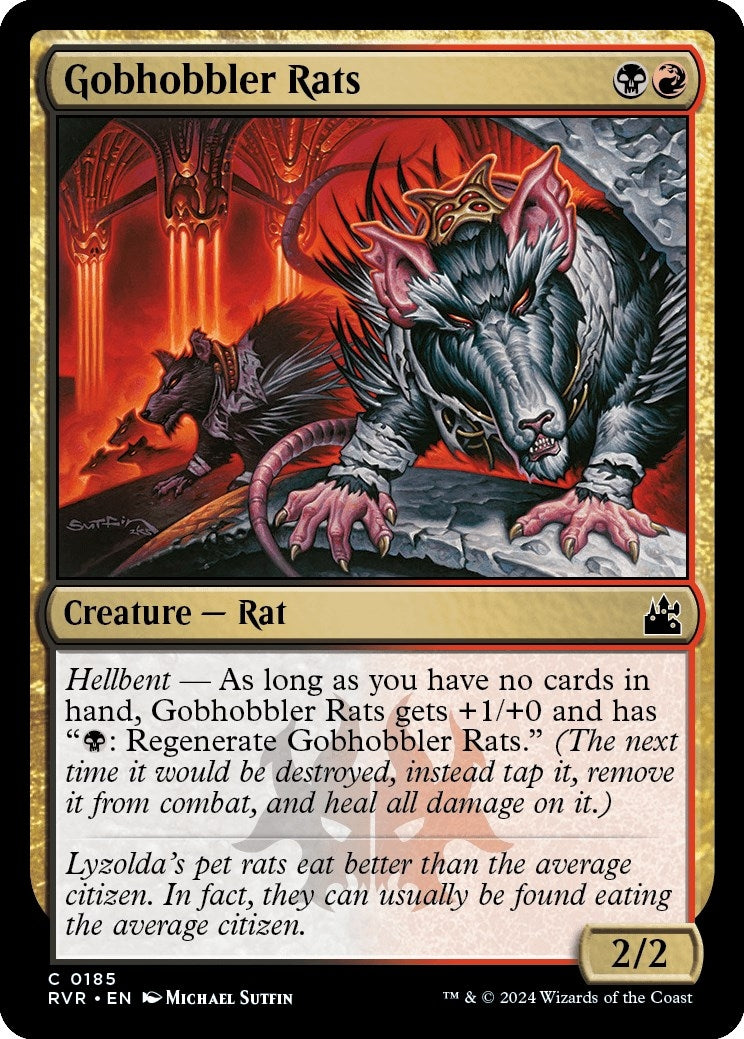 Image for Gobhobbler Rats (185) (RVR) - Magic: The Gathering