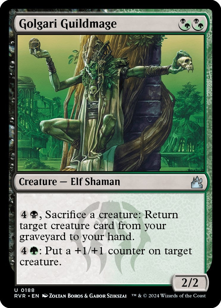 Image for Golgari Guildmage (188) (RVR) - Magic: The Gathering