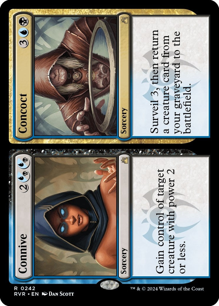 Image for Connive // Concoct (242) (RVR) - Magic: The Gathering