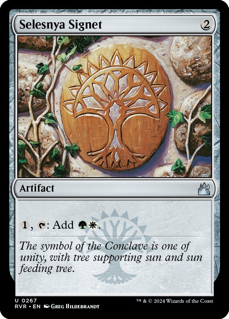 Image for Selesnya Signet (267) (RVR) - Magic: The Gathering