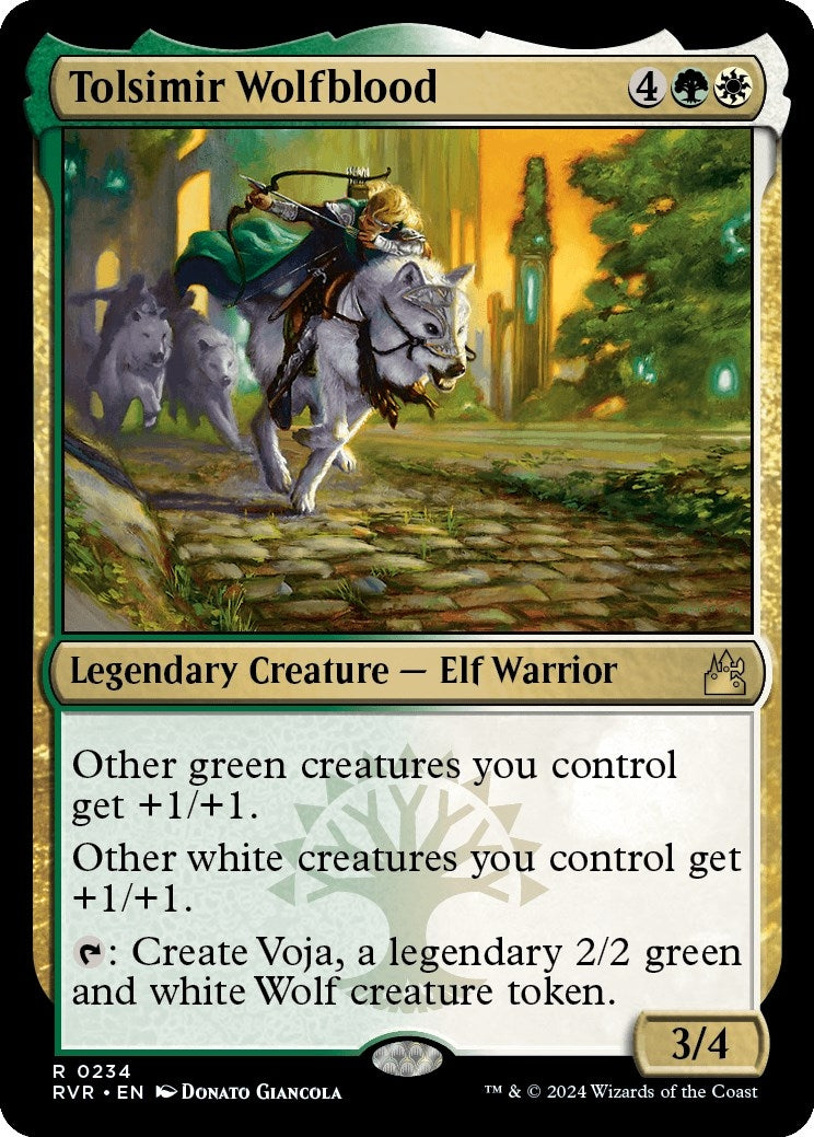 Image for Tolsimir Wolfblood (234) (RVR) - Magic: The Gathering