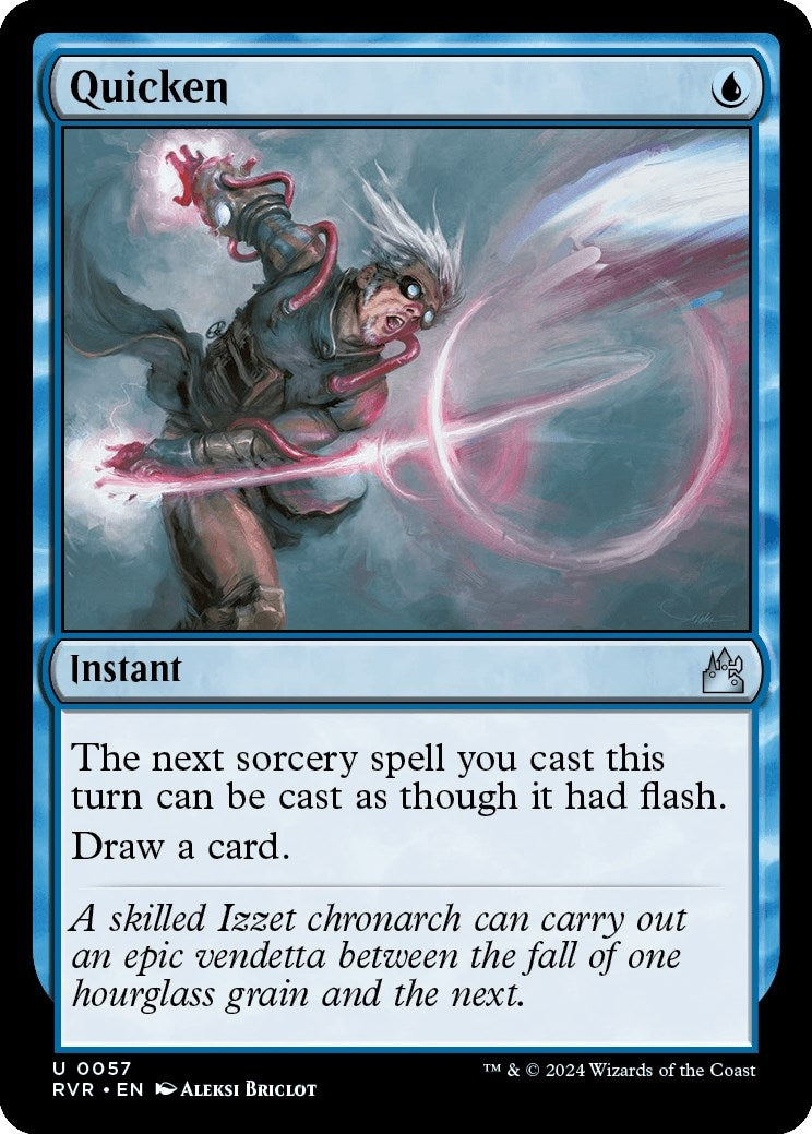 Image for Quicken (57) (RVR) - Magic: The Gathering