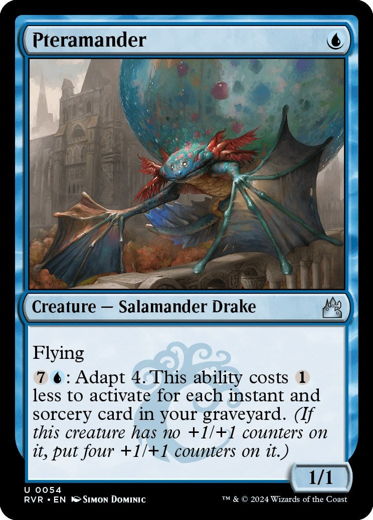 Image for Pteramander (54) (RVR) - Magic: The Gathering