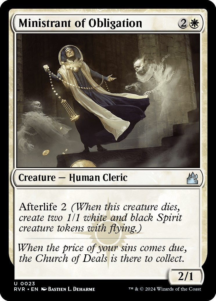 Image for Ministrant of Obligation (23) (RVR) - Magic: The Gathering