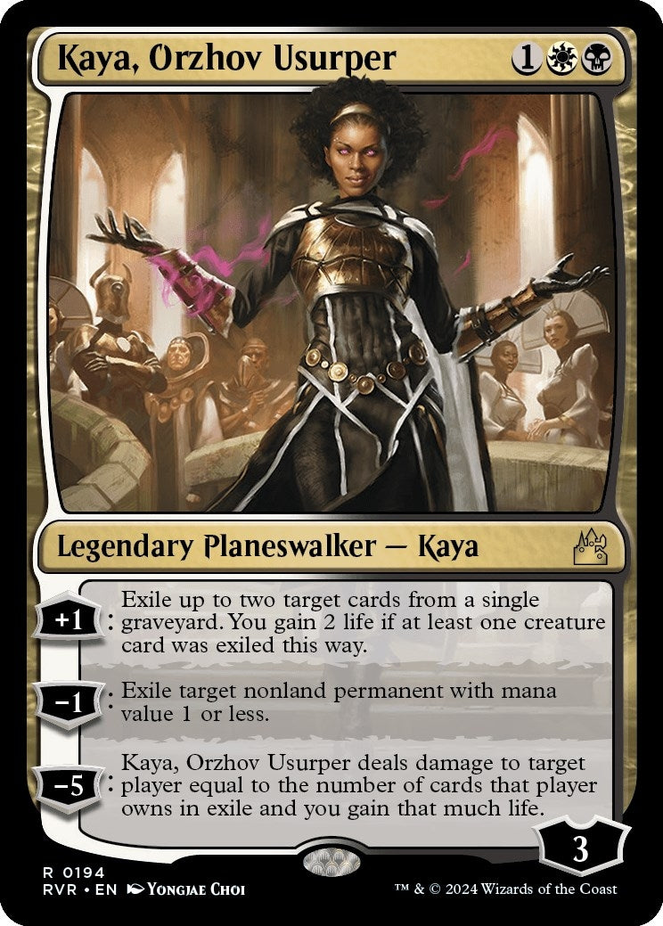 Image for Kaya, Orzhov Usurper (194) (RVR) - Magic: The Gathering