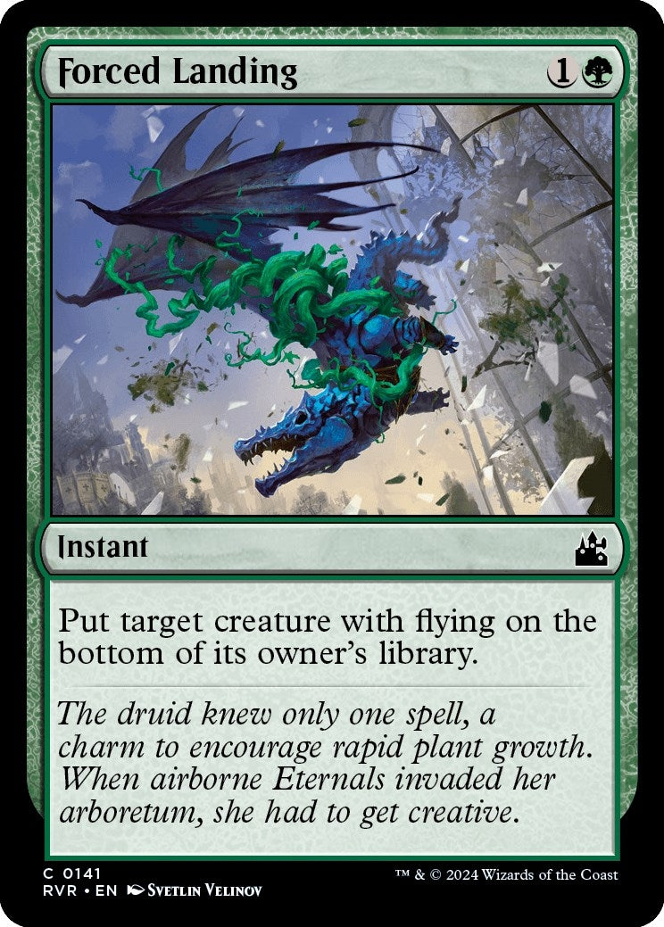 Image for Forced Landing (141) (RVR) - Magic: The Gathering