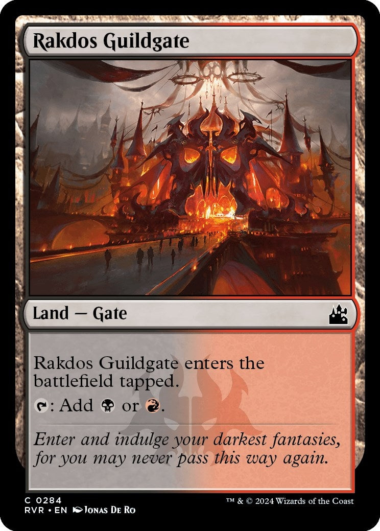 Image for Rakdos Guildgate (284) (RVR) - Magic: The Gathering