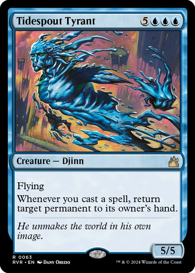 Image for Tidespout Tyrant (63) (RVR) - Magic: The Gathering