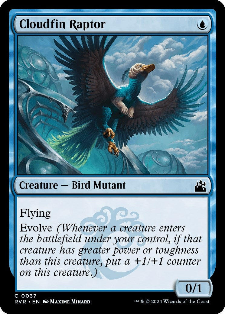 Image for Cloudfin Raptor (37) (RVR) - Magic: The Gathering