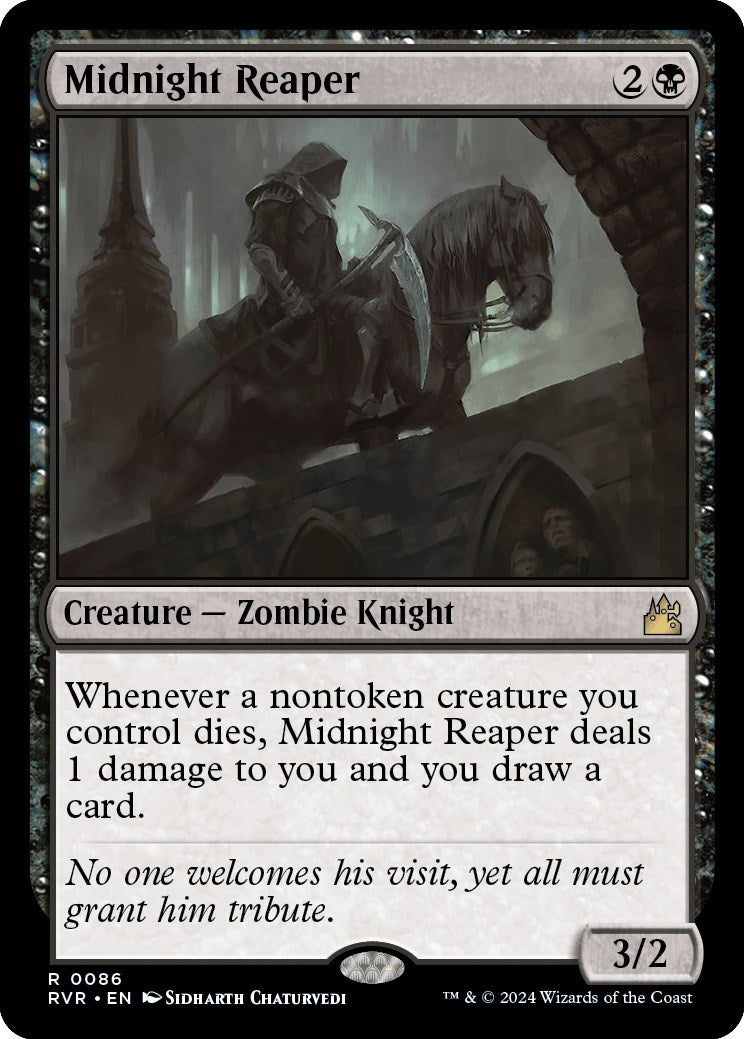 Image for Midnight Reaper (86) (RVR) - Magic: The Gathering