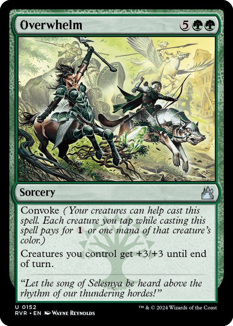 Image for Overwhelm (152) (RVR) - Magic: The Gathering