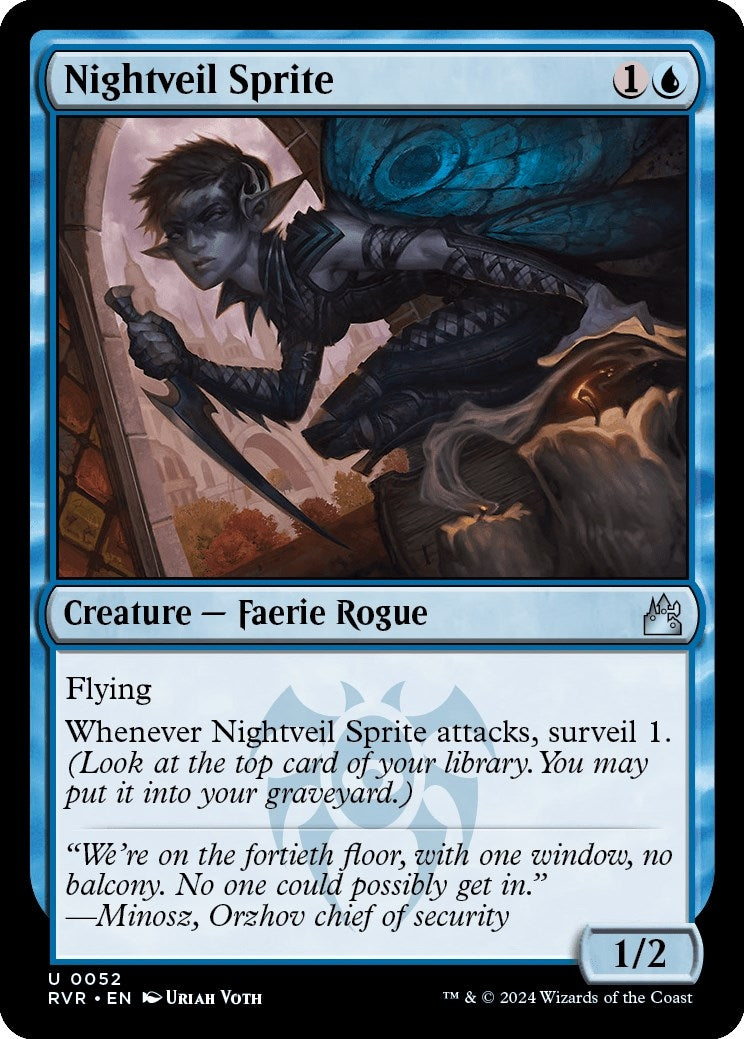 Image for Nightveil Sprite (52) (RVR) - Magic: The Gathering