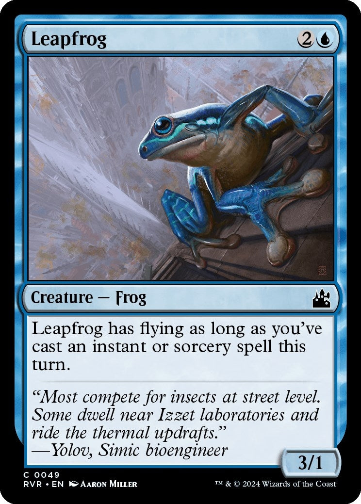 Image for Leapfrog (49) (RVR) - Magic: The Gathering