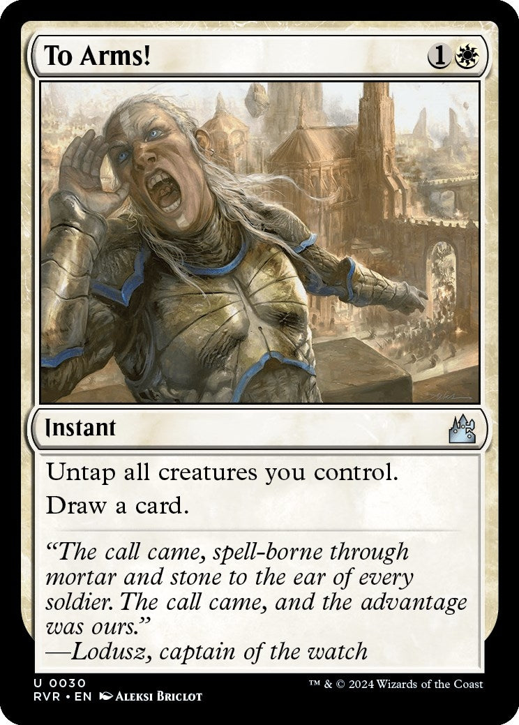 Image for To Arms! (30) (RVR) - Magic: The Gathering