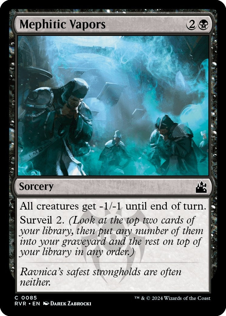 Image for Mephitic Vapors (85) (RVR) - Magic: The Gathering