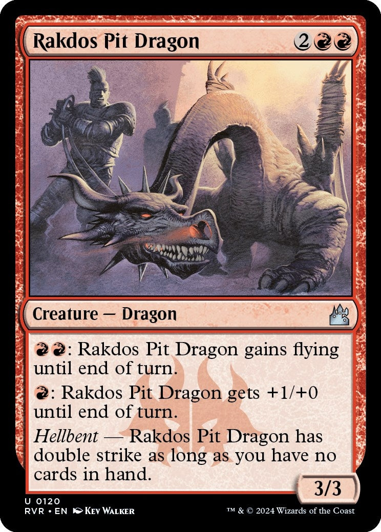 Image for Rakdos Pit Dragon (120) (RVR) - Magic: The Gathering