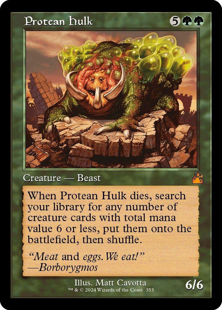 Image for Protean Hulk (Retro Frame) (353) (RVR) - Magic: The Gathering