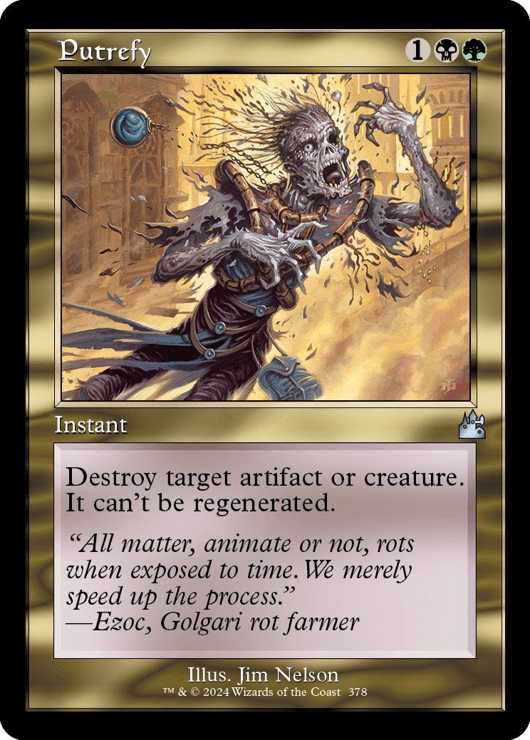 Image for Putrefy (Retro Frame) (378) (RVR) - Magic: The Gathering