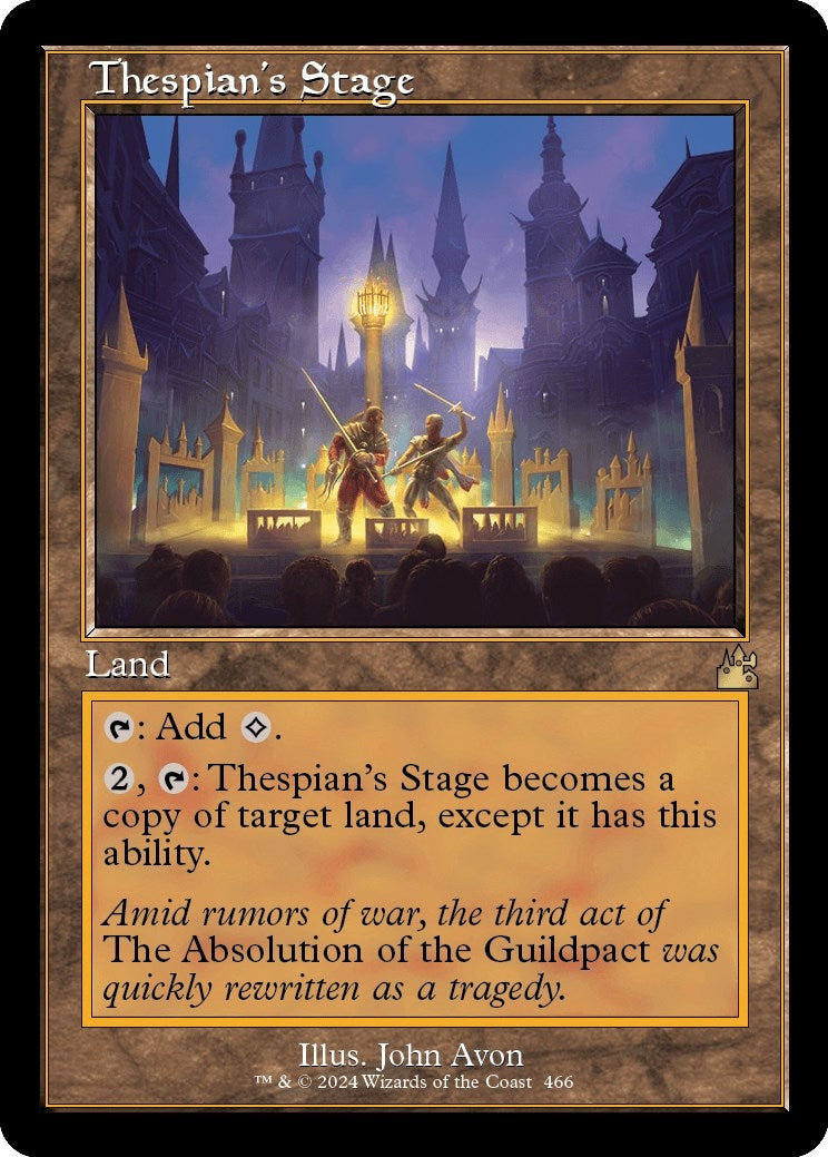 Image for Thespian's Stage (Retro Frame) (466) (RVR) - Magic: The Gathering