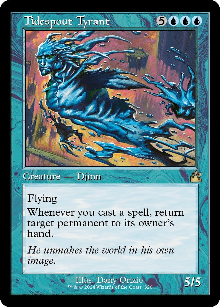 Image for Tidespout Tyrant (Retro Frame) (320) (RVR) - Magic: The Gathering