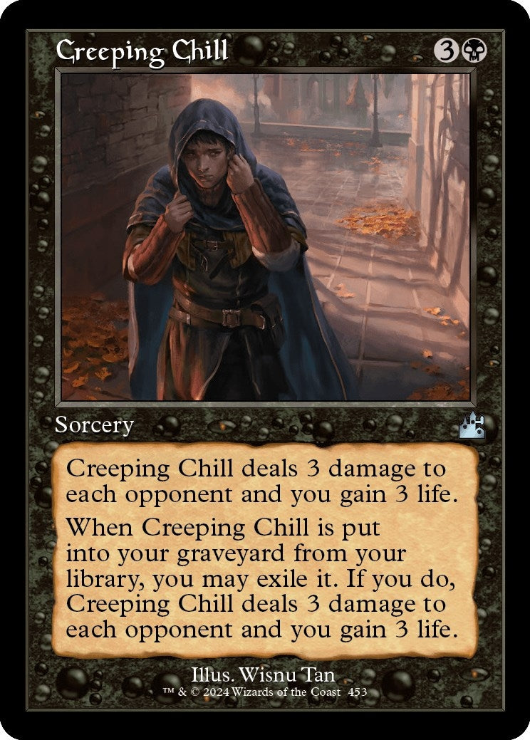 Image for Creeping Chill (Retro Frame) (453) (RVR) - Magic: The Gathering