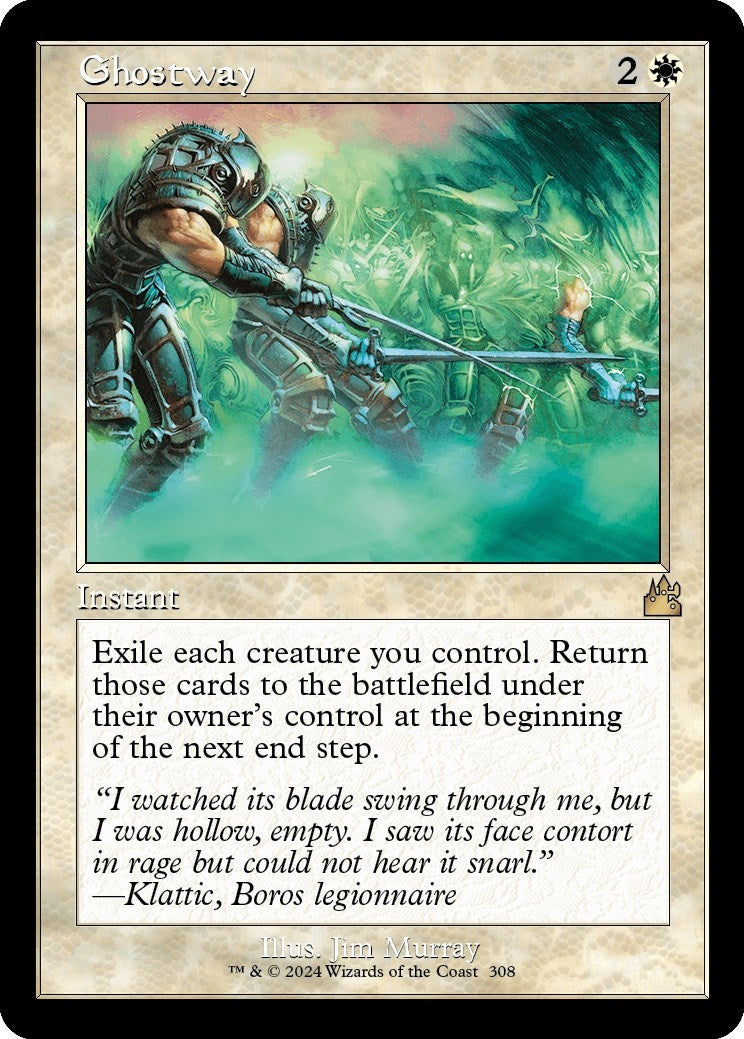 Image for Ghostway (Retro Frame) (308) (RVR) - Magic: The Gathering