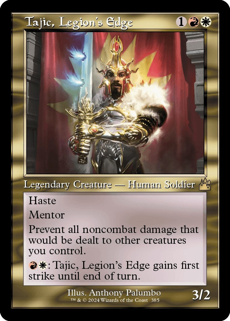 Image for Tajic, Legion's Edge (Retro Frame) (385) (RVR) - Magic: The Gathering
