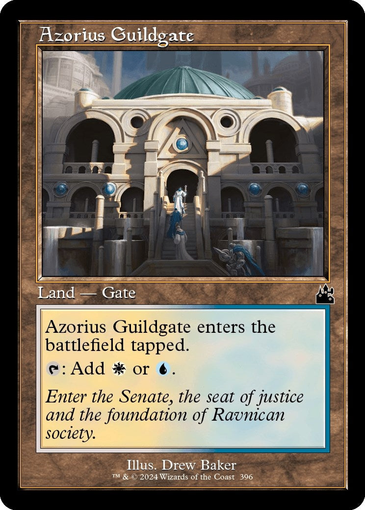 Image for Azorius Guildgate (Retro Frame) (396) (RVR) - Magic: The Gathering