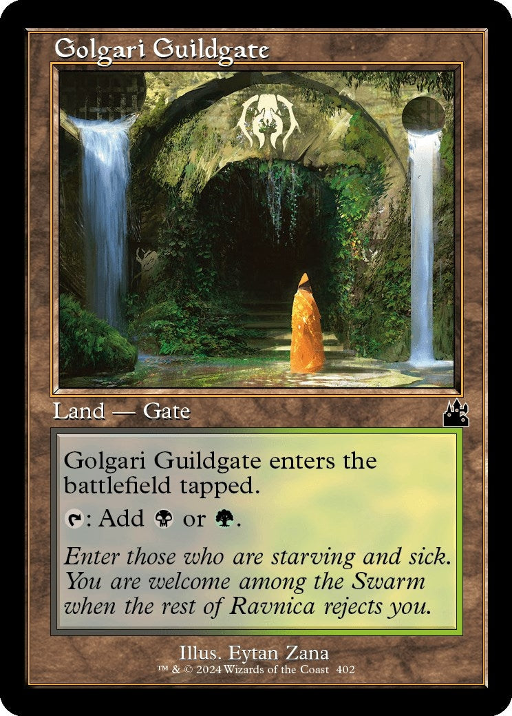 Image for Golgari Guildgate (Retro Frame) (402) (RVR) - Magic: The Gathering