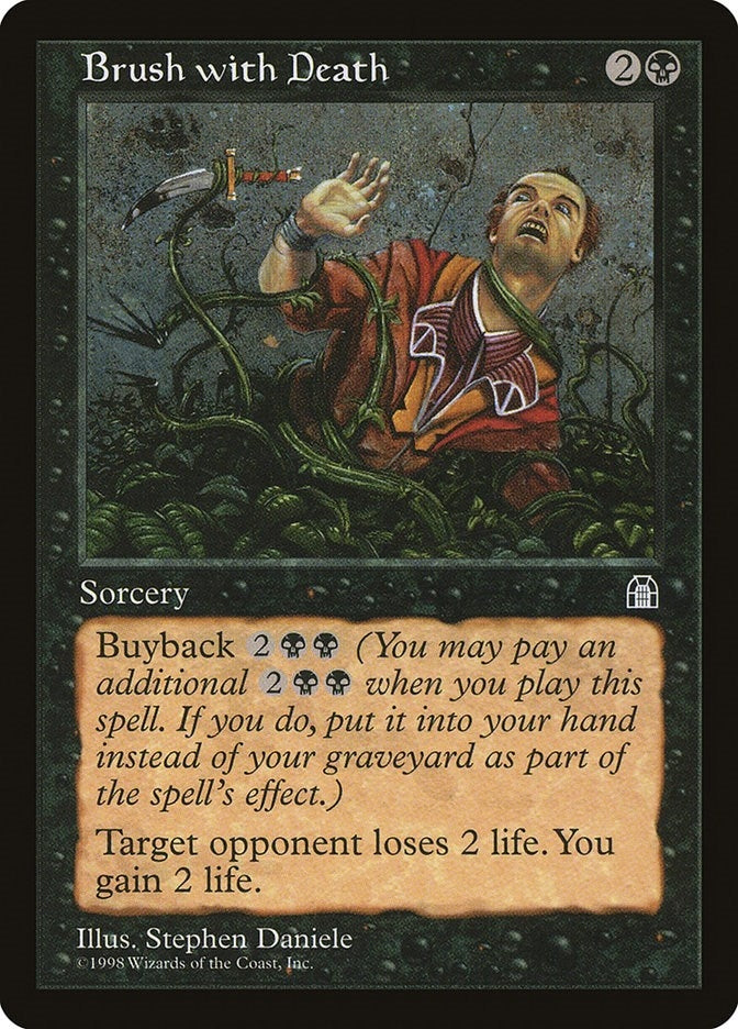 Image for Brush with Death (STH) - Magic: The Gathering