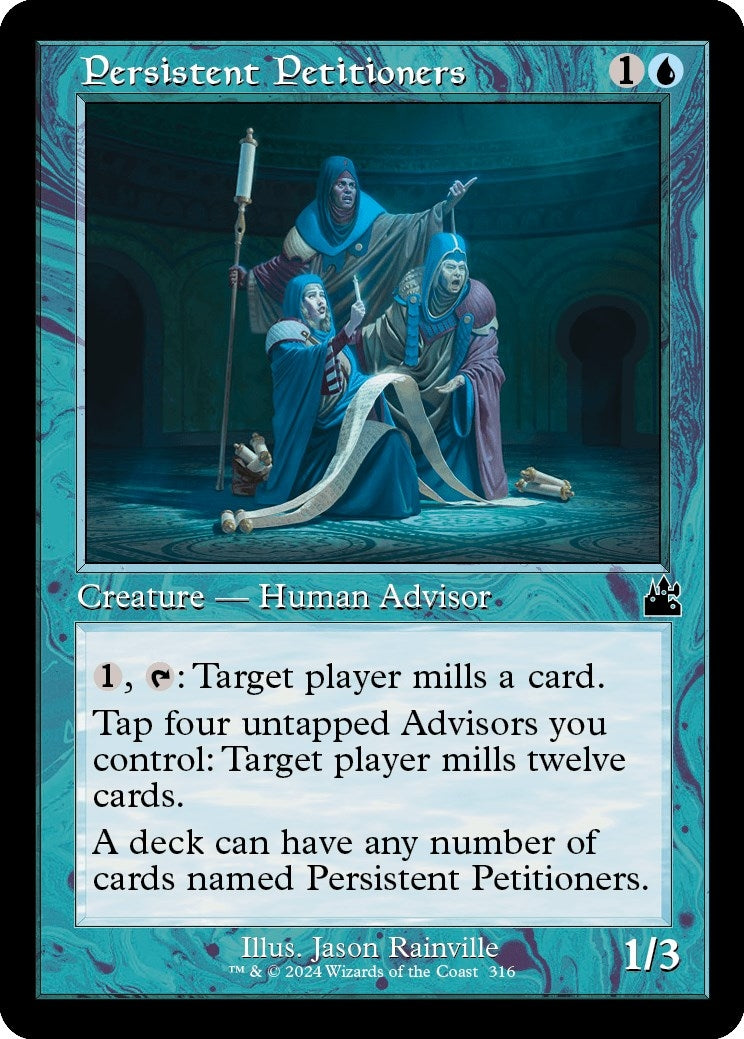 Image for Persistent Petitioners (Retro Frame) (316) (RVR) - Magic: The Gathering