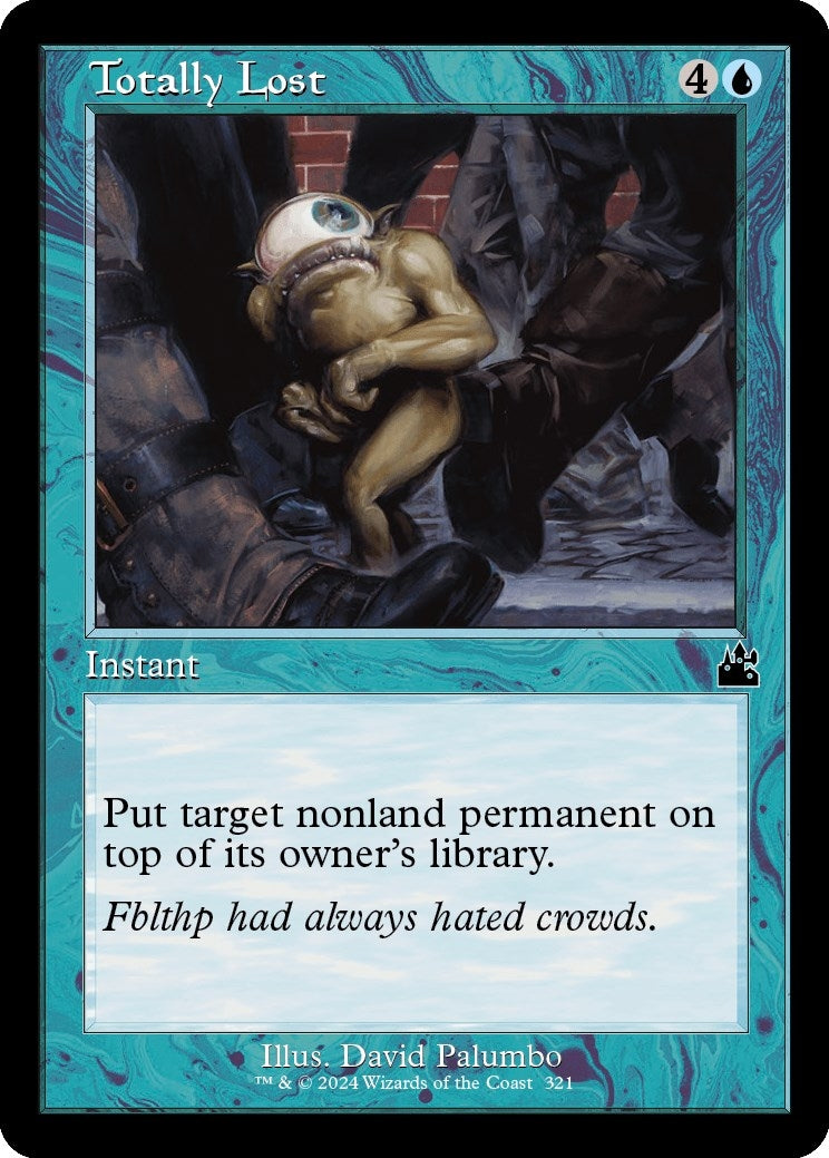 Image for Totally Lost (Retro Frame) (321) (RVR) - Magic: The Gathering
