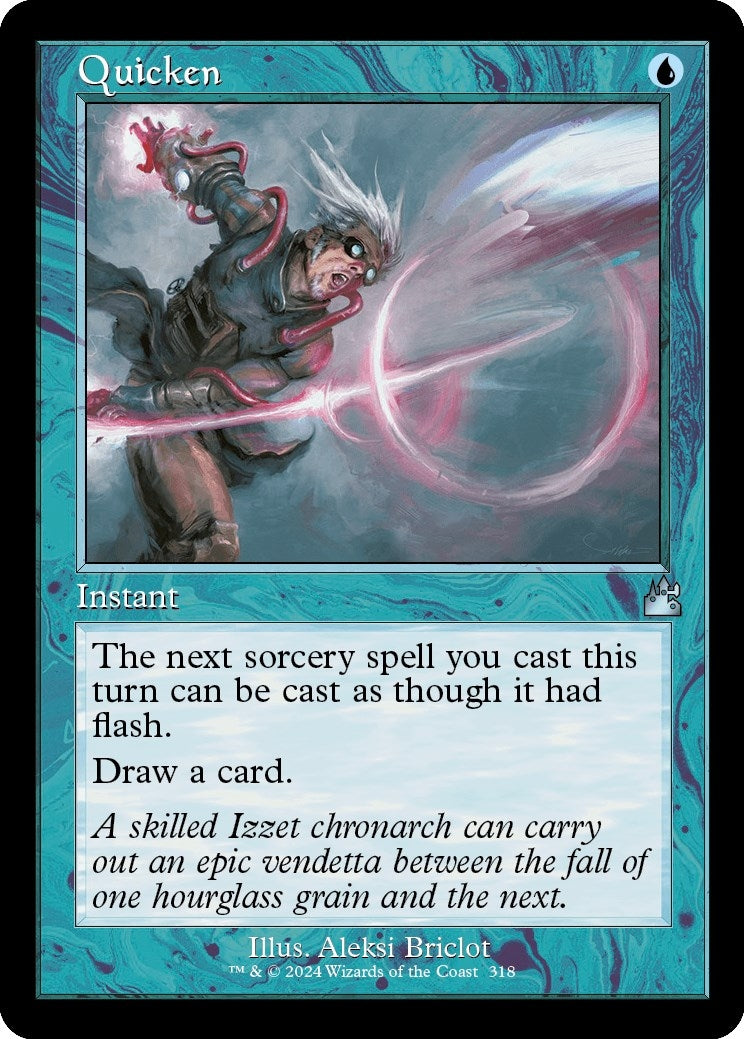 Image for Quicken (Retro Frame) (318) (RVR) - Magic: The Gathering