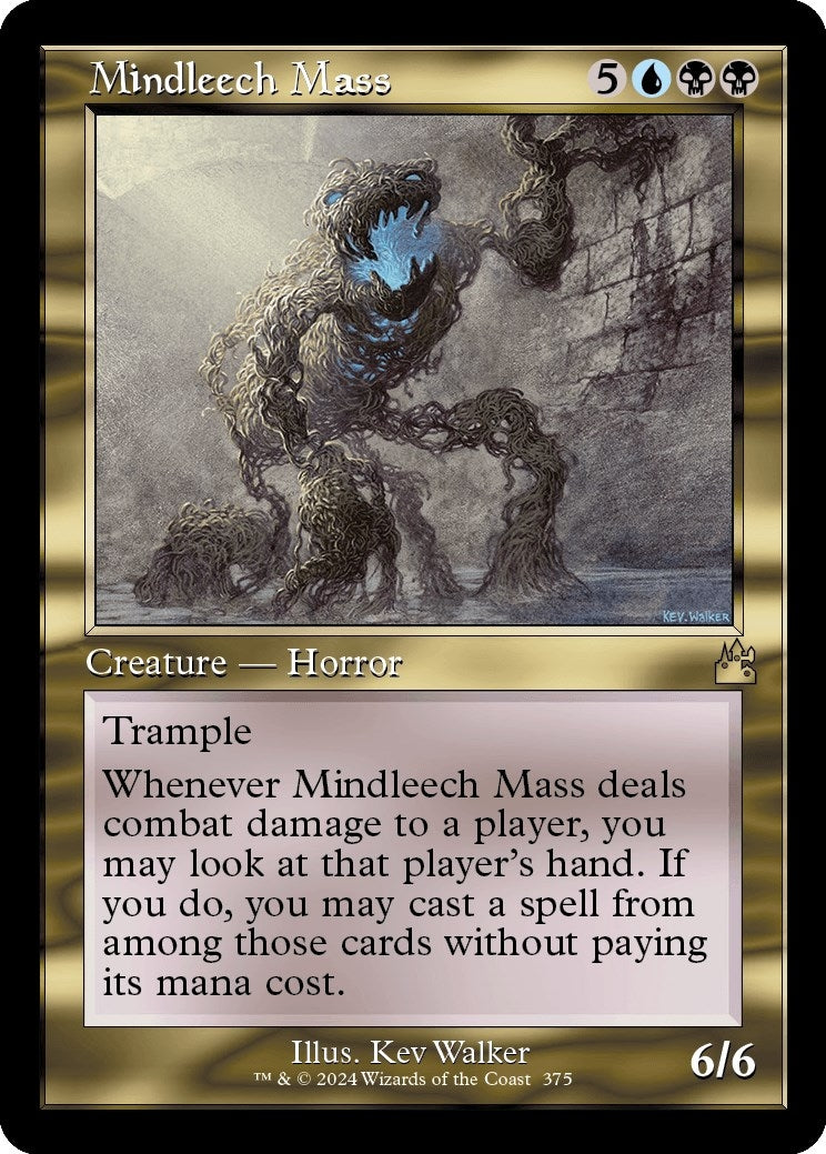 Image for Mindleech Mass (Retro Frame) (375) (RVR) - Magic: The Gathering